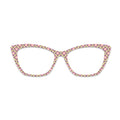 Vintage Ethnic Geometric Pattern Glasses Toppers #1926561106
