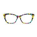 Colorful Easter Bunny Glasses Toppers #3185918835