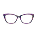 Purple Gold Rose Glasses Toppers #2540378808
