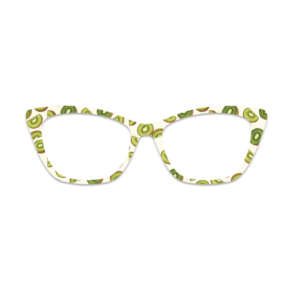 Kiwi Slice Glasses Toppers #3781594481