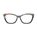 Colorful Spiral Stripe Glasses Toppers #4245187188