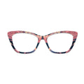 Mermaid Art Print Pattern Glasses Toppers #8744437958