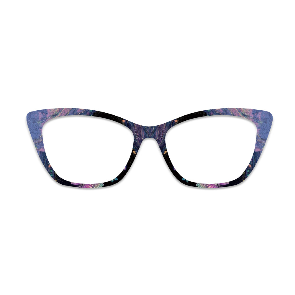 Iridescent Butterfly Glasses Toppers #5421053743