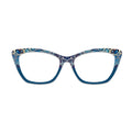 Blue Tone Fluid Bubble Glasses Toppers #1882059132