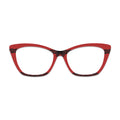 Red Black Lace Bow Pattern Glasses Toppers #2702120135