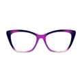Purple Gradient Pattern Glasses Toppers #3297518990