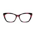 Black Magenta Vintage Floral Glasses Toppers #6594967904