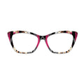 Color Block Leopard Floral Glasses Toppers #3529778560