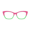 Pink Green Gradient Glasses Toppers #6360735921