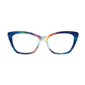 Rainbow Burst Texture Glasses Toppers #2909725908