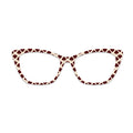 Wine Red Spade Glasses Toppers #1932397370
