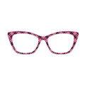 Pink Black Plaid Glasses Toppers #6961993370
