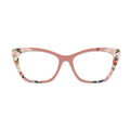 Dusty Pink Floral Glasses Toppers #1926561105
