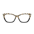 Leopard Print Pattern Glasses Toppers #5381534710