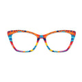 Colorful Mexican Floral Glasses Toppers #2758971520