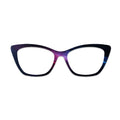 Purple Blue Galaxy Gradient Glasses Toppers #2847628908