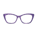 Light Purple Ethnic Spiral Pattern Glasses Toppers #8261496620