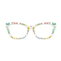 Easter Floral Bunny Glasses Toppers #3340251470