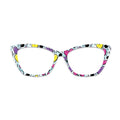 Pop Style Colorful Heart Glasses Toppers #8081569312