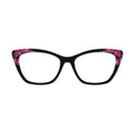 Magenta Lip Print Glasses Toppers #1036770256