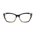 Black Gold Flowing Line Glasses Toppers #7386967810