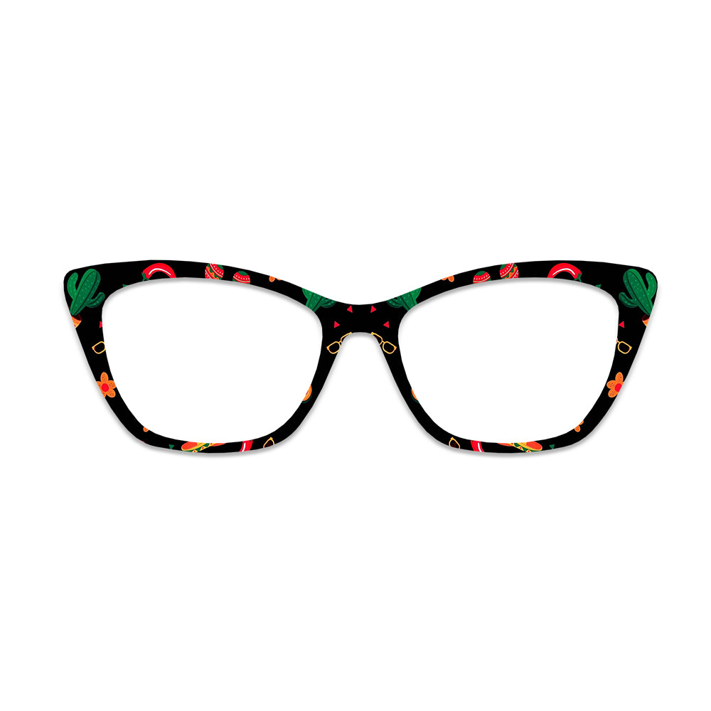 Mexican Cactus Food Glasses Toppers #1235348941