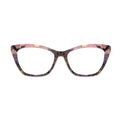 Purple Pink Gold Foil Marble Texture Glasses Toppers #8111181484