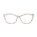 Faith Text Cross Glasses Toppers #3461015626
