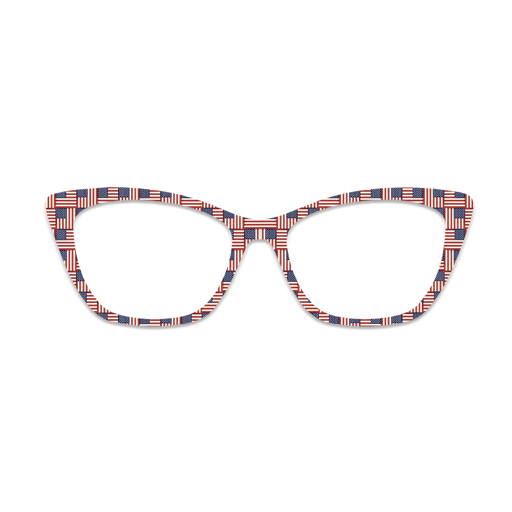 USA Flag Glasses Toppers #5457317775